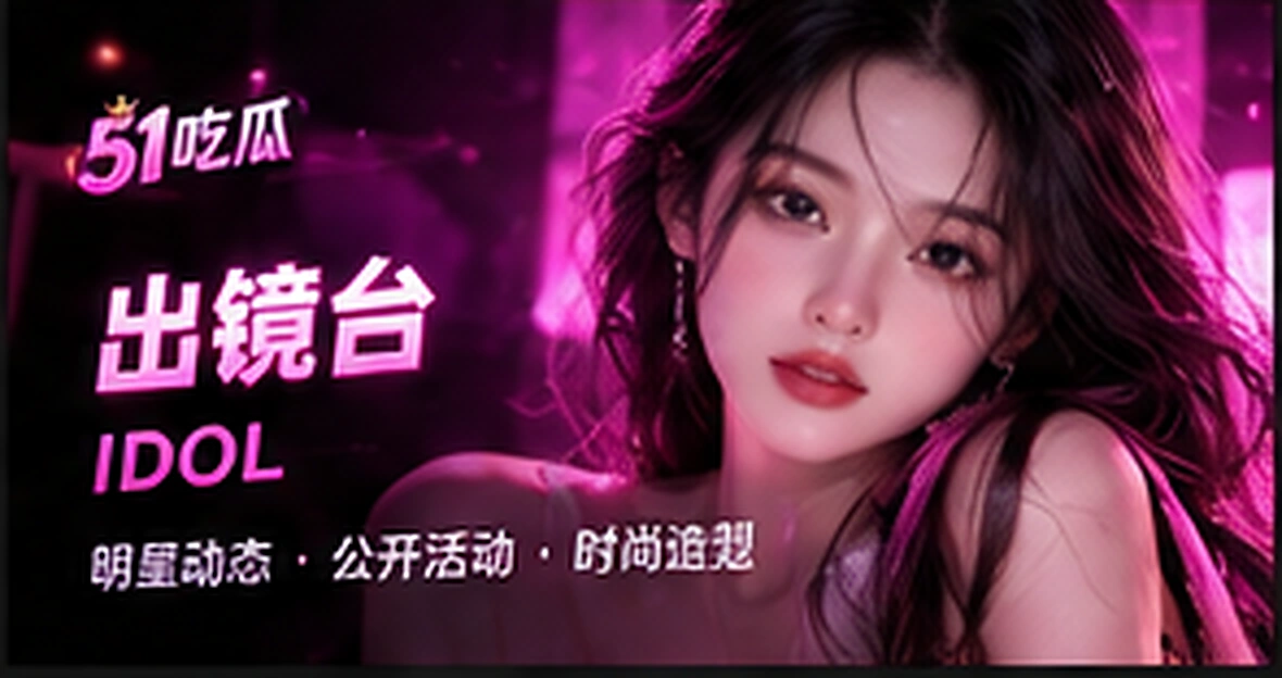 舞台人物艺术抽象插画